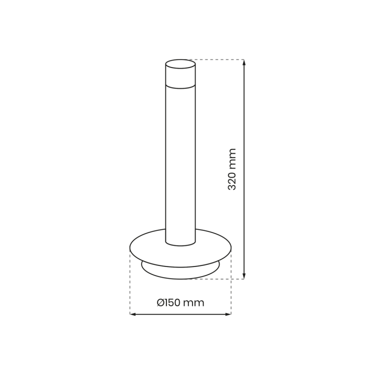 Lampka stołowa ALBA 5W LED ML192 Milagro