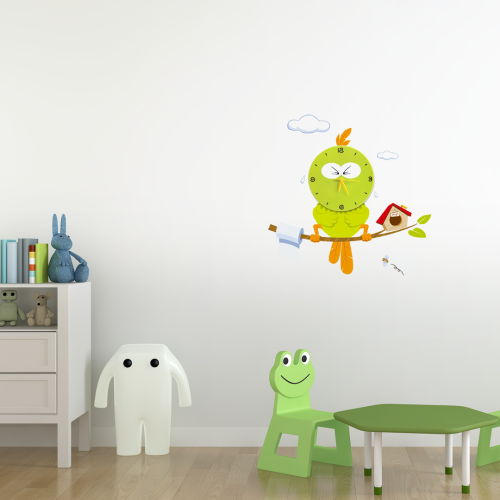 Lampka dziecięca BIRD LED CLOCK 0,6W LED ML208 Milagro