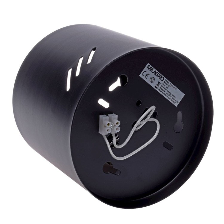 LAMPA SUFITOWA TUBO BLACK 1xAR111 (BEZ ŻARÓWKI) ML227 Milagro