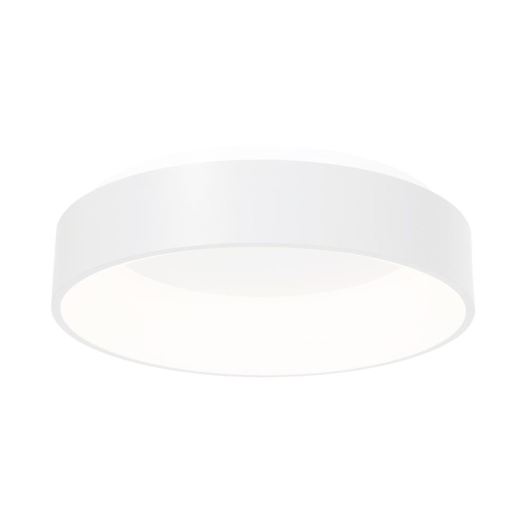 Plafoniera Plafon OHIO WHITE 24W LED 450mm ML232 Milagro do sypialni korytarza jadalni oprawa lampa sufitowa nowoczesna oświetleniowa biała biały barwa neutralna biała dzienna Inspiracje Premium