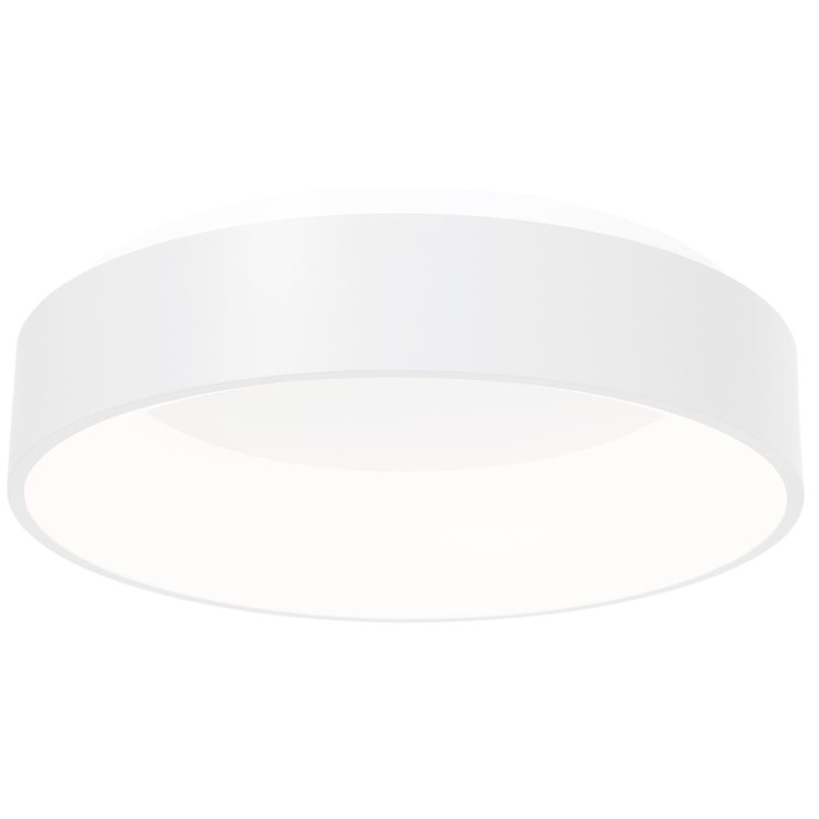 Plafoniera Plafon OHIO WHITE 24W LED 450mm ML232 Milagro do sypialni korytarza jadalni oprawa lampa sufitowa nowoczesna oświetleniowa biała biały barwa neutralna biała dzienna Inspiracje Premium