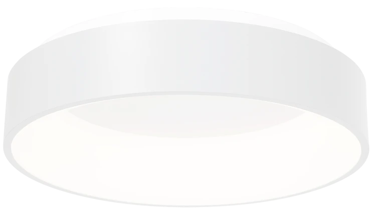Plafoniera Plafon OHIO WHITE 24W LED 450mm ML232 Milagro do sypialni korytarza jadalni oprawa lampa sufitowa nowoczesna oświetleniowa biała biały barwa neutralna biała dzienna Inspiracje Premium