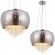 Lampa sufitowa wisząca żyrandol STARLIGHT 3xE14 ML241 Milagro 3x E14 nowoczesna oprawa oświetleniowa okrągła kryształy kryształ szkło chrom zwis Inspiracje Premium
