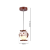 LAMPA WISZĄCA OWL 1XE14 LED ML243 Milagro