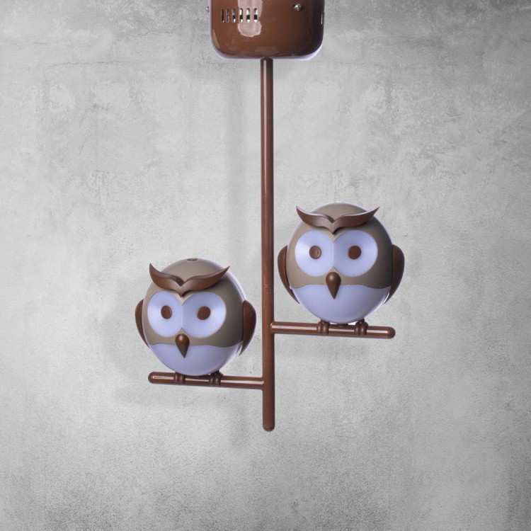 LAMPKA SUFITOWA OWL 2XG9 LED ML244 Milagro