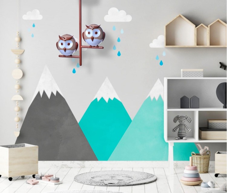 LAMPKA SUFITOWA OWL 2XG9 LED ML244 Milagro