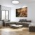 Plafoniera Plafon SIENA 72W LED 550mm + pilot ML263 Milagro z pilotem salonu sypialni korytarza jadalni oprawa lampa sufitowa nowoczesna oświetleniowa chrom barwa zmienna zimna neutralna biała dzienna ciepła Inspiracje Premium