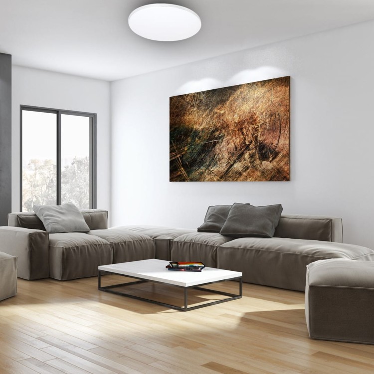 Plafoniera Plafon SIENA 72W LED 550mm + pilot ML263 Milagro z pilotem salonu sypialni korytarza jadalni oprawa lampa sufitowa nowoczesna oświetleniowa chrom barwa zmienna zimna neutralna biała dzienna ciepła Inspiracje Premium