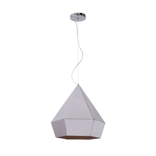 Lampa wisząca DIAMANTE SILVER 1xE27 ML301 Milagro