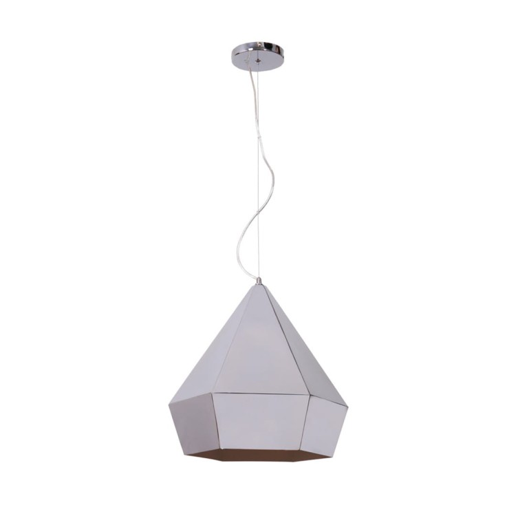 Lampa wisząca DIAMANTE SILVER 1xE27 ML301 Milagro