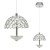 LAMPA WISZĄCA VENUS 1x5W LED ML314 Milagro