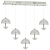 LAMPA WISZĄCA VENUS 5x5W LED ML317 Milagro