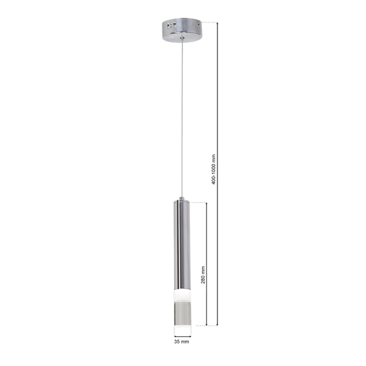 LAMPA WISZĄCA ICE 5W LED ML321 Milagro