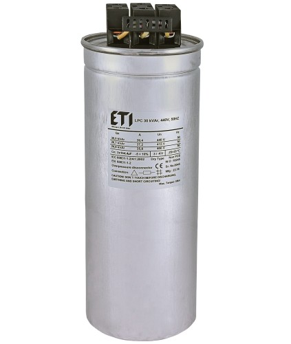 Kondensator CP LPC 30 kVAr 440V 50Hz 004656765 ETI