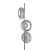 LAMPA STOJĄCA MERCURIO 36W LED ML333 Milagro