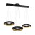 LAMPA WISZĄCA RONDO NERO 36W LED ML354 Milagro