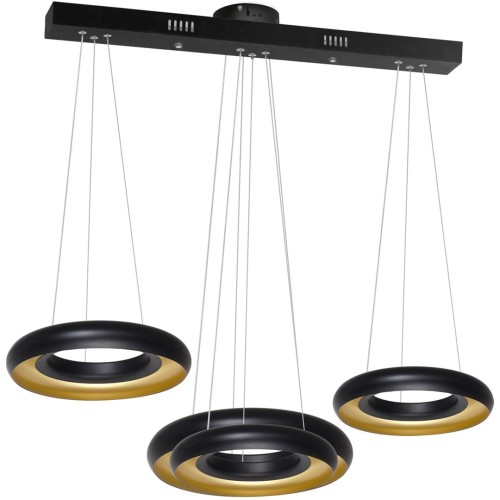 LAMPA WISZĄCA RONDO NERO 36W LED ML354 Milagro