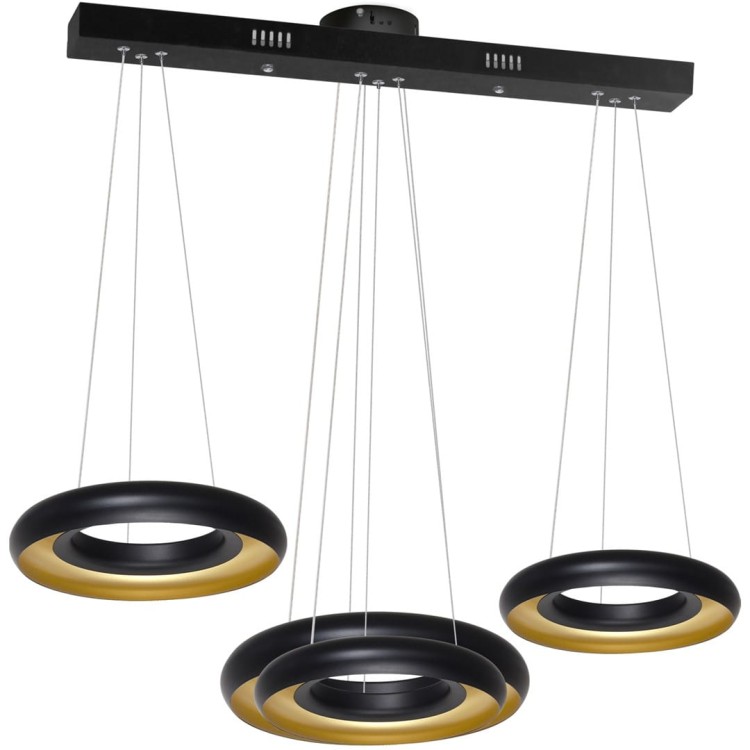 LAMPA WISZĄCA RONDO NERO 36W LED ML354 Milagro