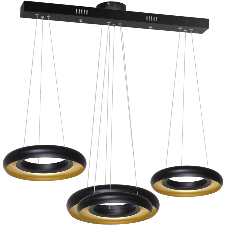 LAMPA WISZĄCA RONDO NERO 36W LED ML354 Milagro