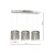 LAMPA WISZĄCA CASCATA SATIN 54W LED ML3793 Milagro