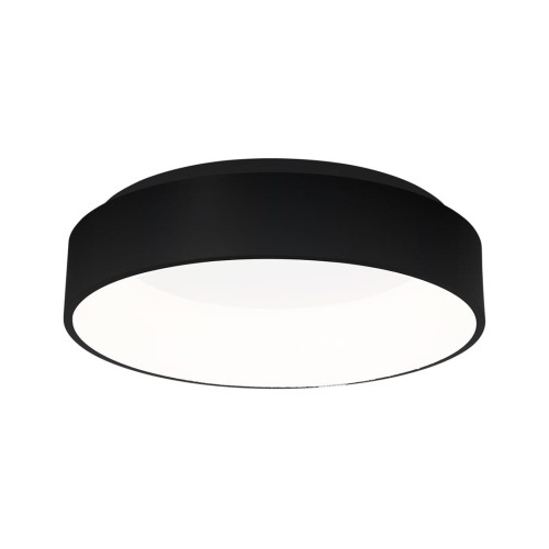 Plafoniera Plafon OHIO BLACK 24W LED 450mm ML3832 Milagro do sypialni korytarza jadalni oprawa lampa sufitowa nowoczesna oświetleniowa czarna czarny barwa neutralna biała dzienna Inspiracje Premium
