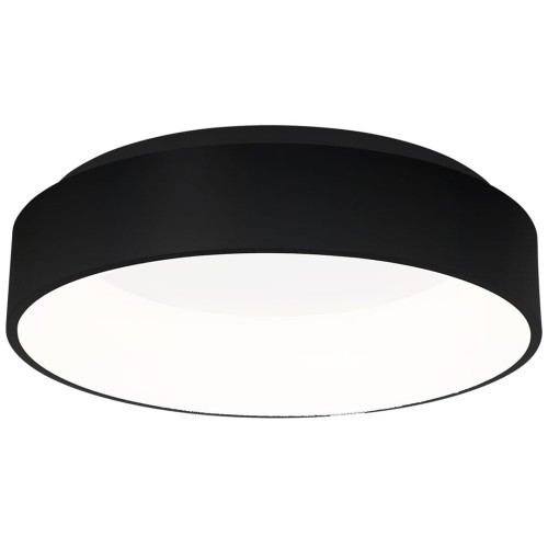 Plafoniera Plafon OHIO BLACK 24W LED 450mm ML3832 Milagro do sypialni korytarza jadalni oprawa lampa sufitowa nowoczesna oświetleniowa czarna czarny barwa neutralna biała dzienna Inspiracje Premium