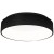 Plafoniera Plafon OHIO BLACK 24W LED 450mm ML3832 Milagro do sypialni korytarza jadalni oprawa lampa sufitowa nowoczesna oświetleniowa czarna czarny barwa neutralna biała dzienna Inspiracje Premium