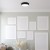 Plafoniera Plafon OHIO BLACK 24W LED 450mm ML3832 Milagro do sypialni korytarza jadalni oprawa lampa sufitowa nowoczesna oświetleniowa czarna czarny barwa neutralna biała dzienna Inspiracje Premium