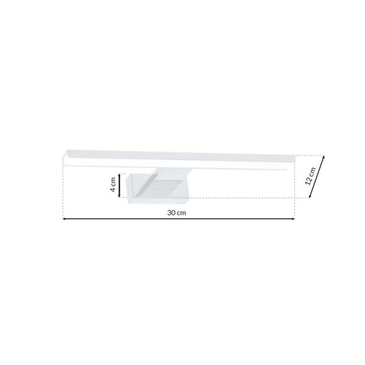 Kinkiet SHINE WHITE 30cm 7W LED ML3874 Milagro