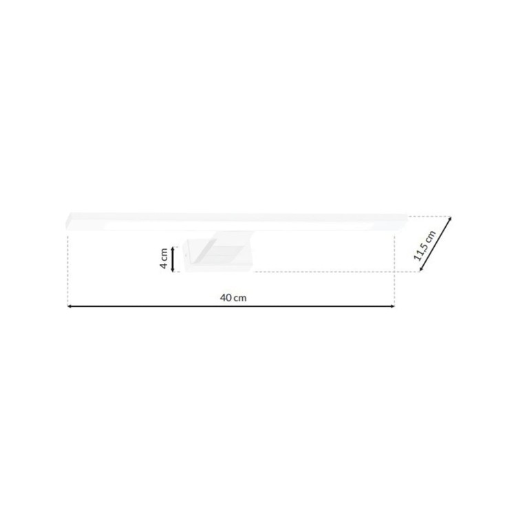Kinkiet SHINE WHITE 40cm 7W LED ML3875 Milagro