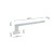 Kinkiet SHINE WHITE 45cm 11W LED ML3877 Milagro