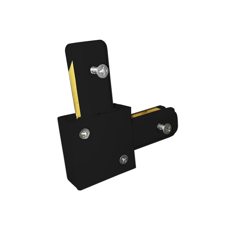 Łącznik Lampy TRACK LIGHT Black Typ L ML3919 Milagro