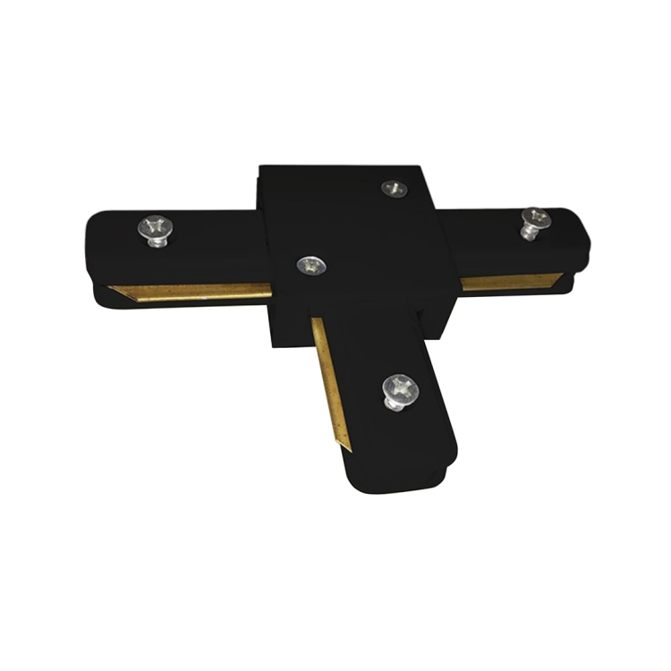 Łącznik Lampy TRACK LIGHT Black Typ T ML3921 Milagro