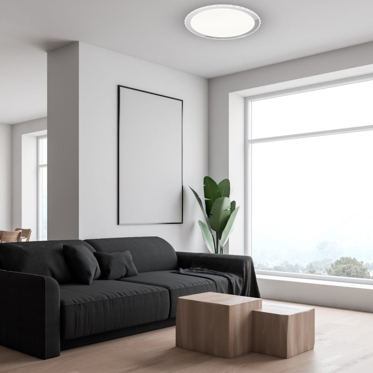 Plafon LAYLA 50W LED O500mm Ściemnialny+ Pilot ML4222 Milagro