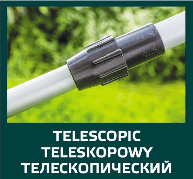 Kosa Podkaszarka Akumulatorowa VES 2x18V szerokość koszenia 250 mm Li-Ion 52G549 Verto