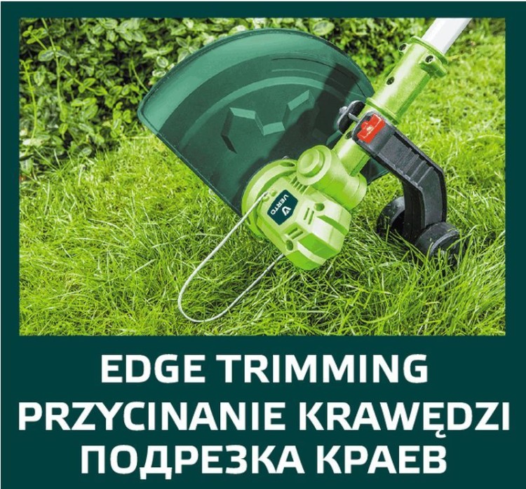 Kosa Podkaszarka Akumulatorowa VES 2x18V szerokość koszenia 250 mm Li-Ion 52G549 Verto