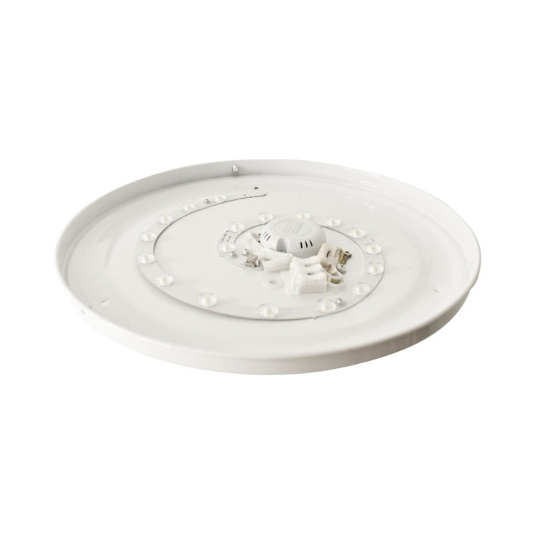 Plafoniera Plafon BRAVO 16W LED 330mm ML4267 Milagro do sypialni korytarza jadalni oprawa lampa sufitowa nowoczesna oświetleniowa chrom barwa neutralna biała dzienna Inspiracje Premium