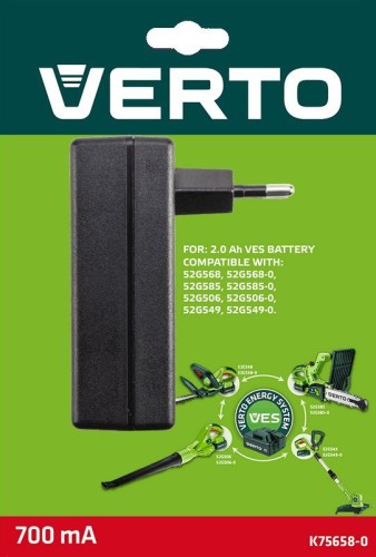 Zasilacz sieciowy dla systemu VES do akumulatora K75657-0 700mA K75658-0 Verto Ładowarka