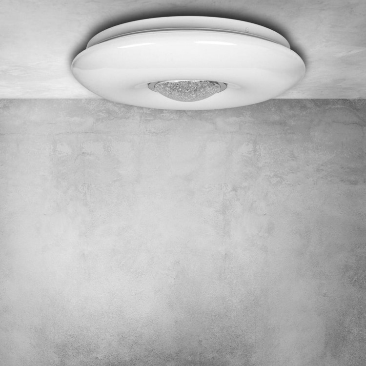 Plafon VELA 24W LED O400 mm Ściemnialny+ Pilot ML4401 Milagro