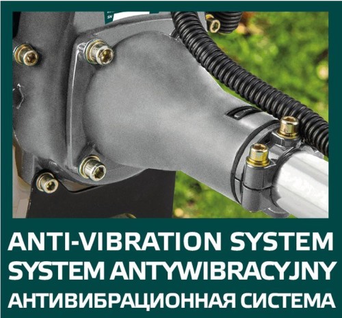 Urządzenie wielofunkcyjne Kosa spalinowa Podkaszarka Pilarka 0.9 kW 52G555 Verto