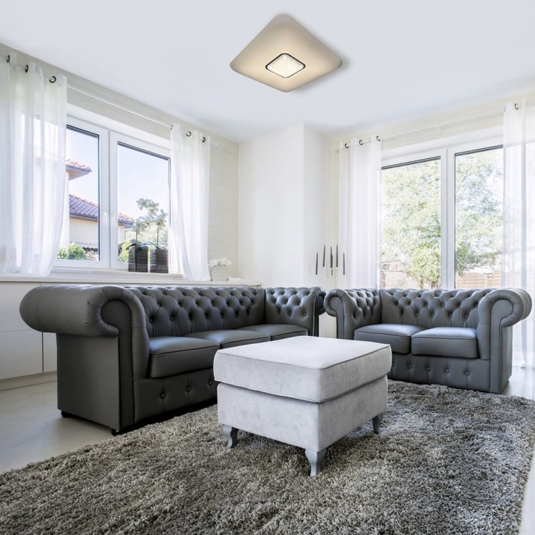 Plafon YAX 24W LED Ściemnialny+ Pilot ML4402 Milagro
