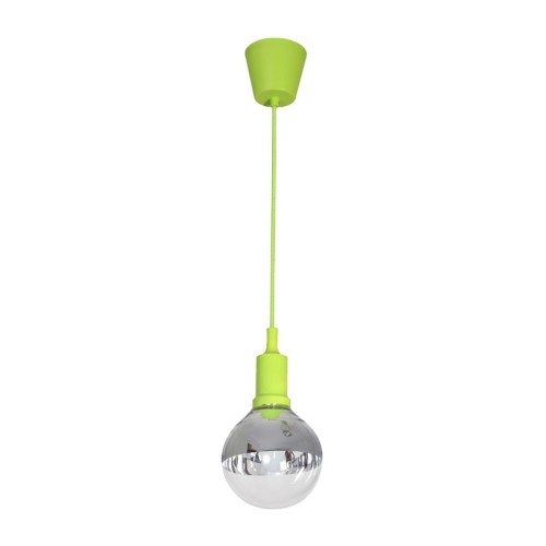 LAMPA WISZĄCA BUBBLE LIME 5W E14 LED ML458 Milagro