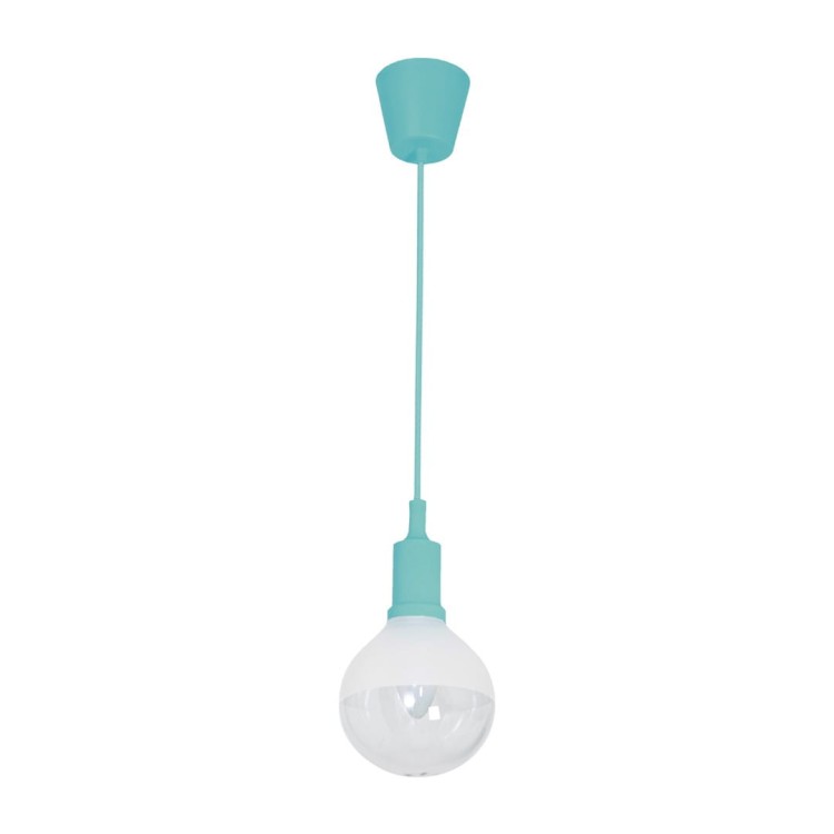 LAMPA WISZĄCA BUBBLE TURQUOISE 5W E14 LED ML459 Milagro