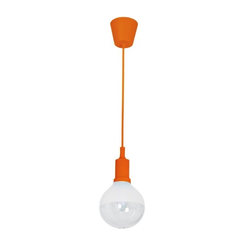 LAMPA WISZĄCA BUBBLE ORANGE 5W E14 LED ML460 Milagro