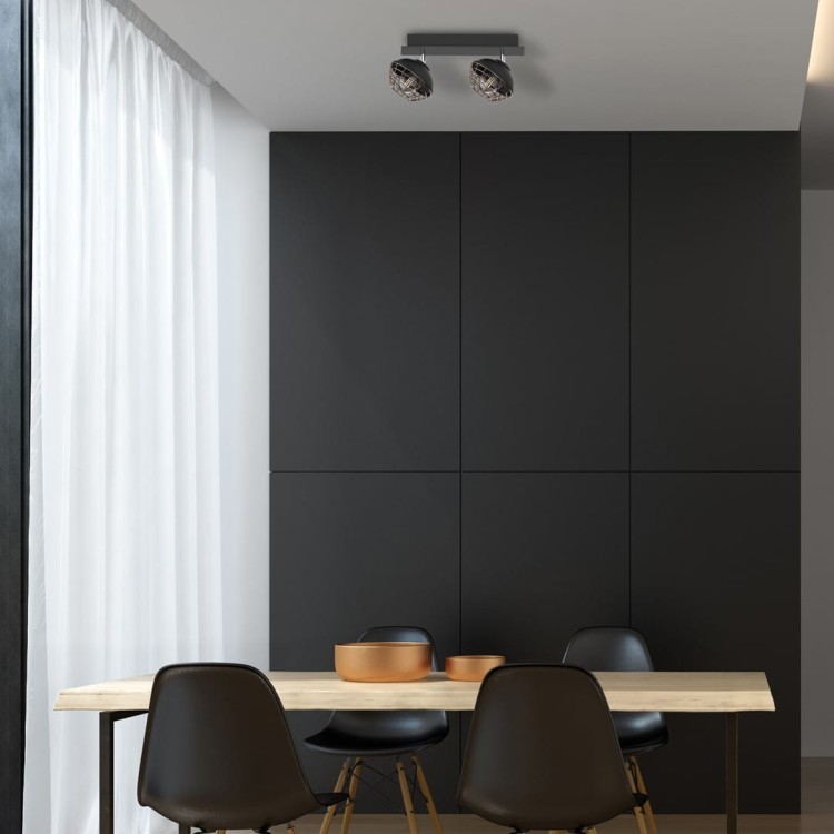 Lampa sufitowa LOGAN 2xE14 ML4610 Milagro
