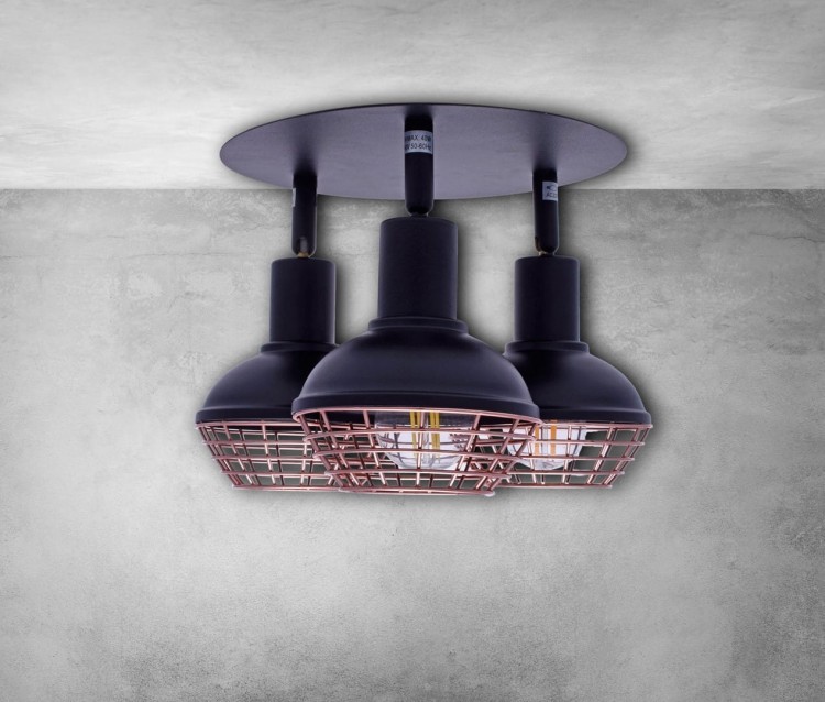 Lampa sufitowa LOGAN 3xE14 ML4612 Milagro