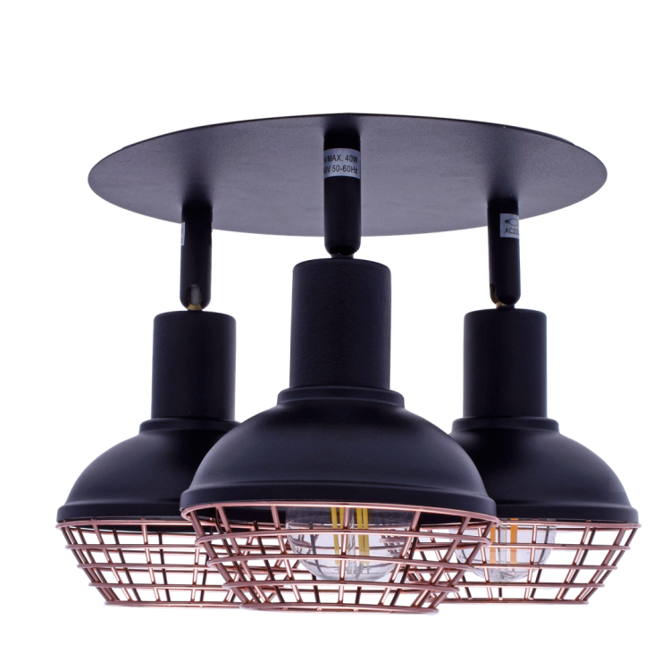 Lampa sufitowa LOGAN 3xE14 ML4612 Milagro