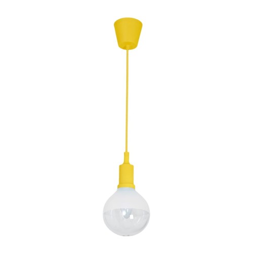 LAMPA WISZĄCA BUBBLE YELLOW 5W E14 LED ML463 Milagro