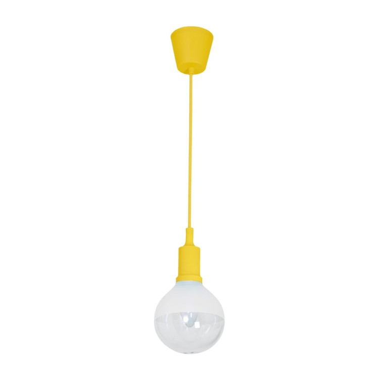 LAMPA WISZĄCA BUBBLE YELLOW 5W E14 LED ML463 Milagro