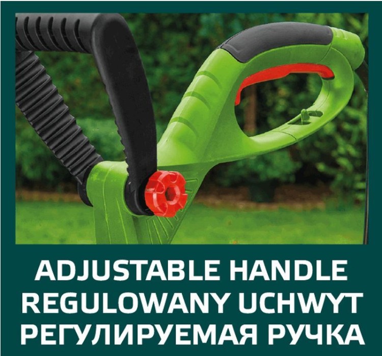 Kosa elektryczna Podkaszarka 600W szerokość koszenia 300 mm 52G547 Verto